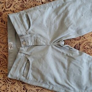 Naked & Famous light grey selvage chinos 'weird guy' fit